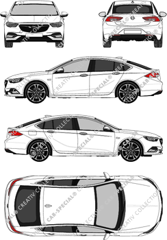Opel Insignia Grand Sport, Hatchback, 5 Doors (2017)