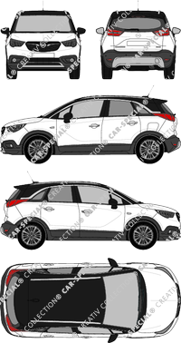 Opel Crossland, 2017–2020 (Opel_434)
