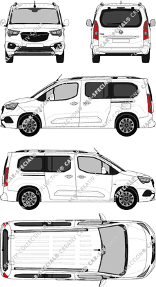 Opel Combo, 2018–2023 (Opel_442)