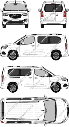 Opel Combo, 2018–2023 (Opel_443)