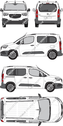 Opel Combo furgone, 2018–2023 (Opel_445)