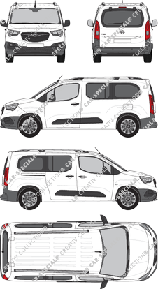 Opel Combo fourgon, 2018–2023 (Opel_449)