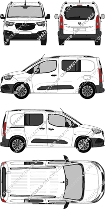 Opel Combo van/transporter, 2018–2023 (Opel_453)