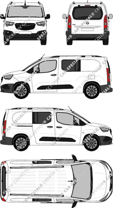 Opel Combo fourgon, 2018–2023 (Opel_457)