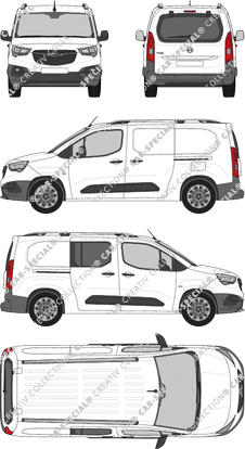 Opel Combo van/transporter, 2018–2023 (Opel_466)