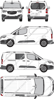 Opel Combo van/transporter, 2018–2023 (Opel_467)