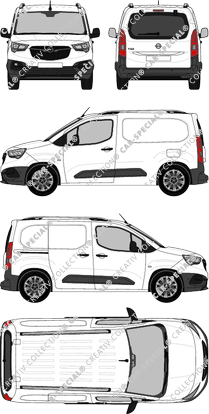 Opel Combo fourgon, 2018–2023 (Opel_469)