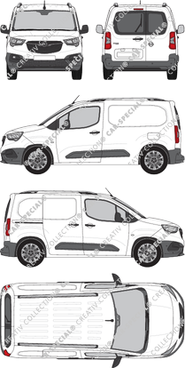 Opel Combo furgone, 2018–2023 (Opel_471)