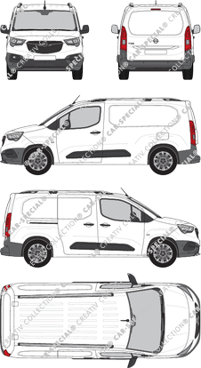 Opel Combo fourgon, 2018–2023 (Opel_481)