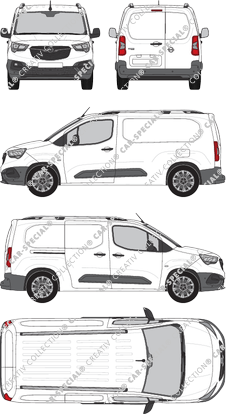 Opel Combo fourgon, 2018–2023 (Opel_483)