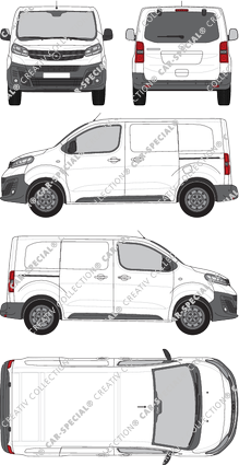 Opel Vivaro Kastenwagen, 2019–2023 (Opel_486)