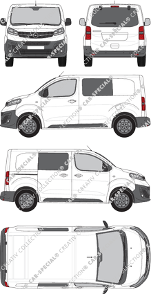 Opel Vivaro furgone, 2019–2023 (Opel_489)