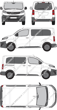 Opel Vivaro camionnette, 2019–2023 (Opel_491)