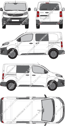 Opel Vivaro Kastenwagen, 2019–2023 (Opel_500)