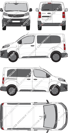 Opel Vivaro camionnette, 2019–2023 (Opel_501)