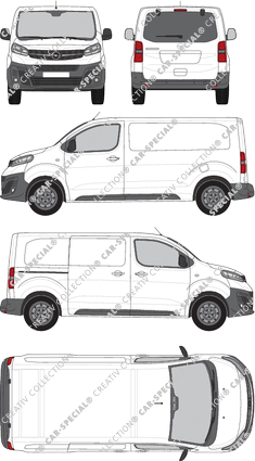 Opel Vivaro furgón, 2019–2023 (Opel_503)