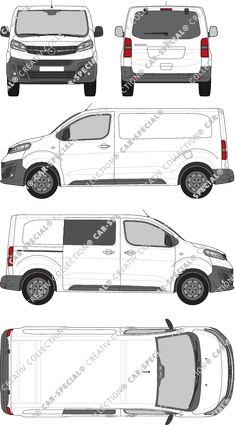 Opel Vivaro furgón, 2019–2023 (Opel_505)