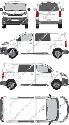 Opel Vivaro fourgon, 2019–2023 (Opel_507)