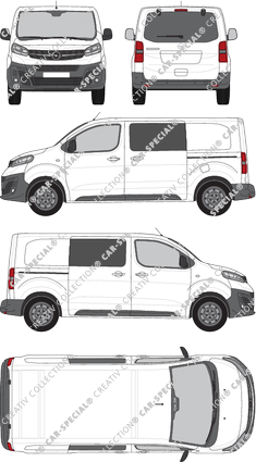 Opel Vivaro furgone, 2019–2023 (Opel_508)