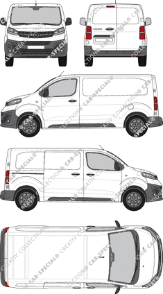 Opel Vivaro van/transporter, 2019–2023 (Opel_511)