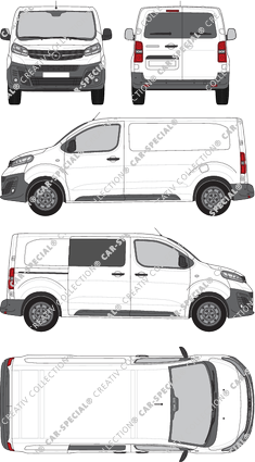 Opel Vivaro furgón, 2019–2023 (Opel_515)