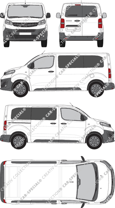 Opel Vivaro camionnette, 2019–2023 (Opel_519)