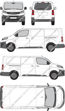 Opel Vivaro Kastenwagen, 2019–2023 (Opel_522)