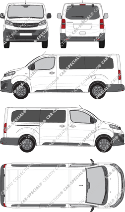 Opel Vivaro camionnette, 2019–2023 (Opel_527)