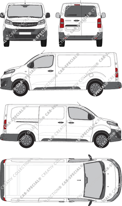 Opel Vivaro furgone, 2019–2023 (Opel_531)