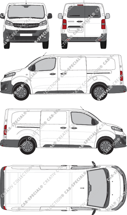 Opel Vivaro van/transporter, 2019–2023 (Opel_532)