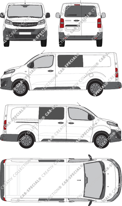 Opel Vivaro furgone, 2019–2023 (Opel_535)