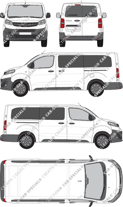 Opel Vivaro camionnette, 2019–2023 (Opel_538)