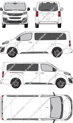 Opel Zafira Life break, actuel (depuis 2019) (Opel_543)