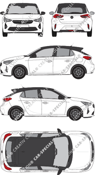 Opel Corsa, 2019–2023 (Opel_549)