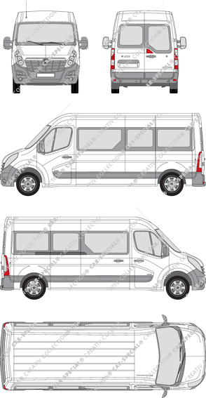 Opel Movano camionnette, 2010–2019 (Opel_550)