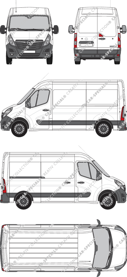 Opel Movano fourgon, 2019–2021 (Opel_561)