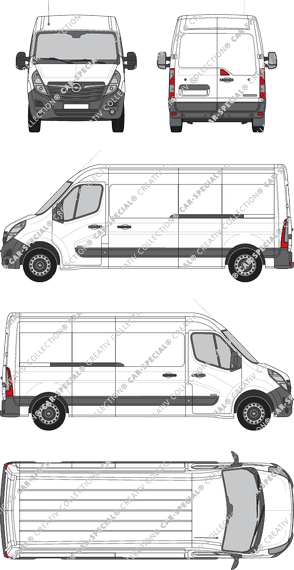 Opel Movano Kastenwagen, 2019–2021 (Opel_570)