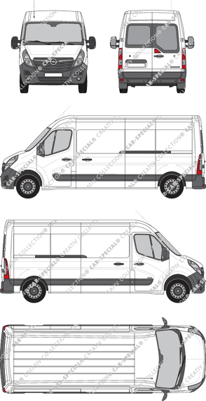 Opel Movano Kastenwagen, 2019–2021 (Opel_572)