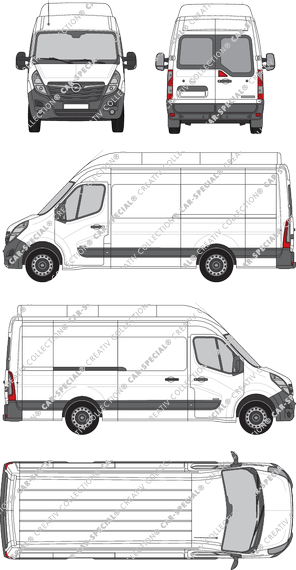 Opel Movano Kastenwagen, 2019–2021 (Opel_583)