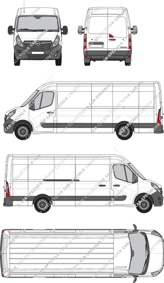 Opel Movano Kastenwagen, 2019–2021 (Opel_585)