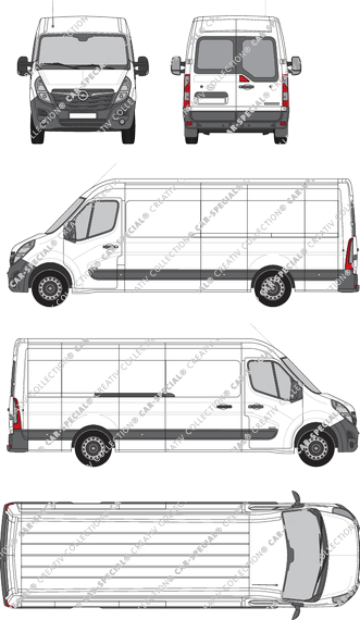 Opel Movano furgone, 2019–2021 (Opel_587)