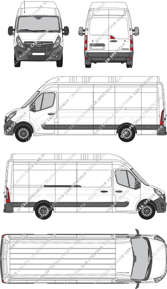 Opel Movano Kastenwagen, 2019–2021 (Opel_589)