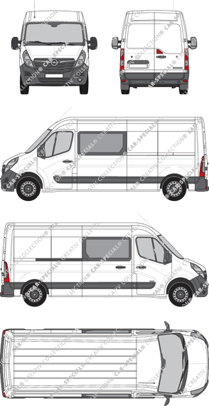 Opel Movano Kastenwagen, 2019–2021 (Opel_605)