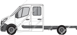 Opel Movano Chassis for superstructures, 2019–2021