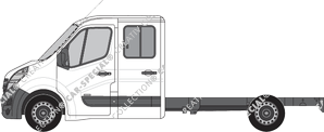 Opel Movano Chassis for superstructures, 2019–2021