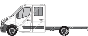 Opel Movano Chassis for superstructures, 2019–2021