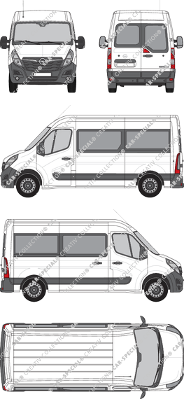 Opel Movano Kleinbus, 2019–2021 (Opel_635)