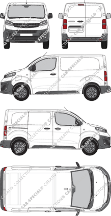 Opel Vivaro-e furgone, 2020–2023 (Opel_655)