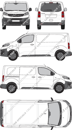 Opel Vivaro-e fourgon, 2020–2023 (Opel_665)