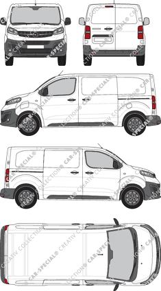 Opel Vivaro-e, 2020–2023 (Opel_674)